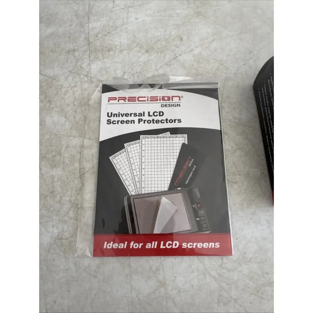 Universal LCD Screen Protectors Precision Design & 5- Piece Digital Care Lot